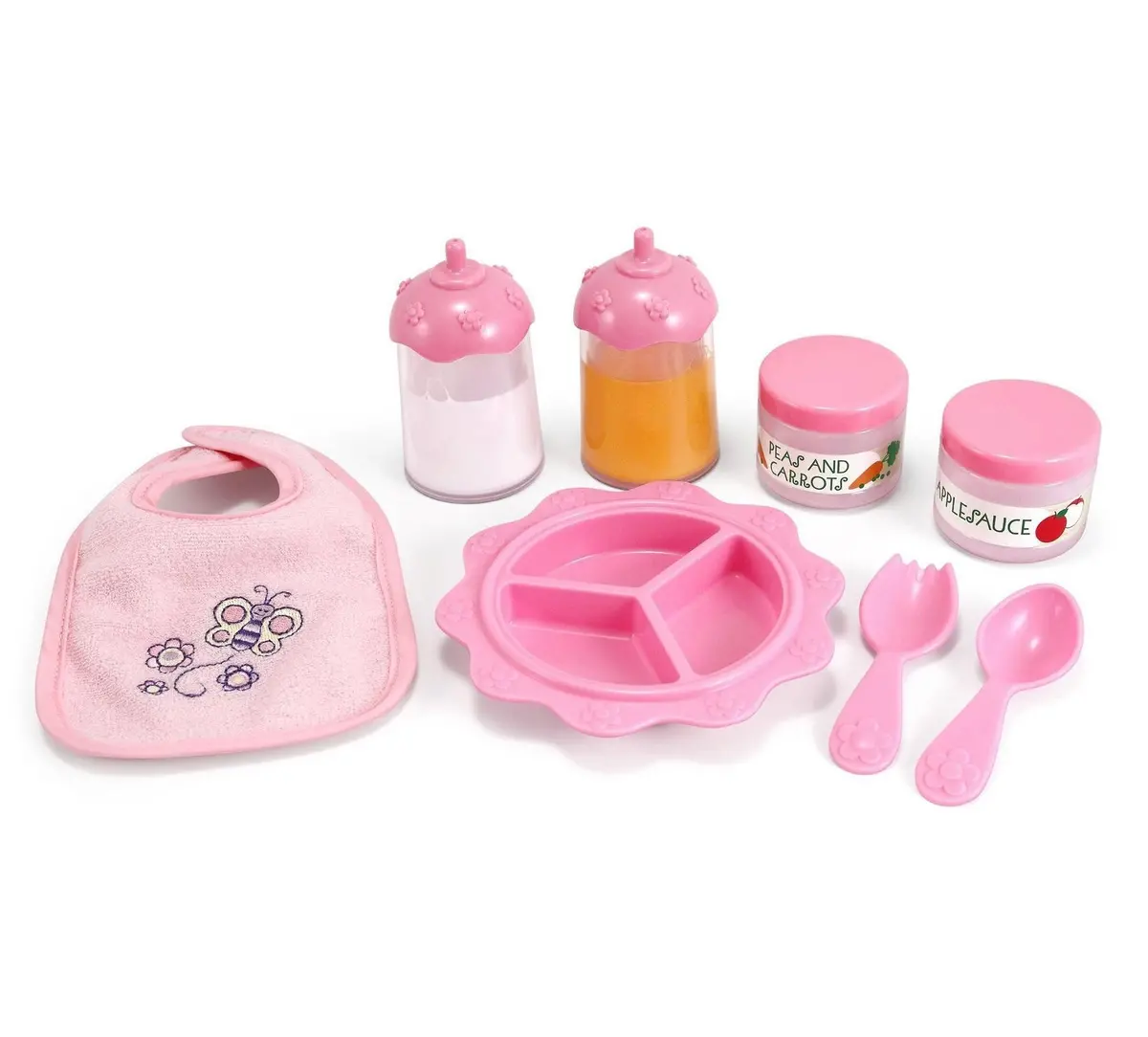Mine To Love Time To Eat Doll 8 Pc
Accessories Feeding Set 1
