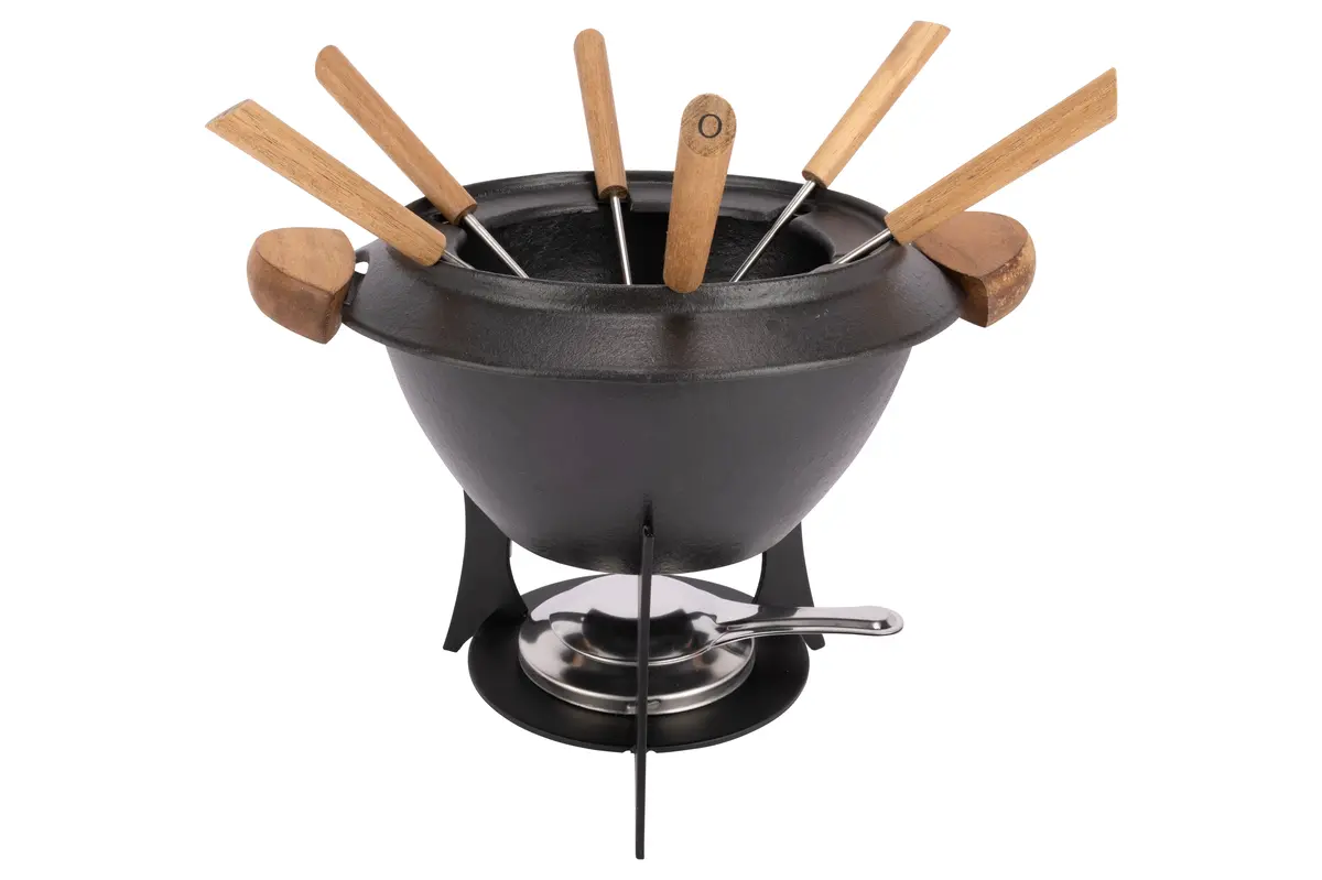 Cookinglife Fondueset Moritz Gietijzer - 6 Personen - Ø 23 Cm 1