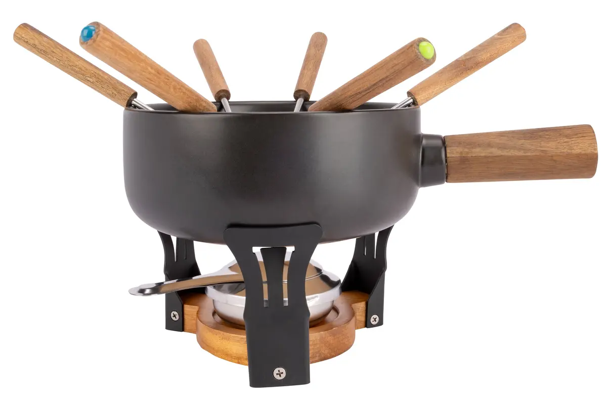 Cookinglife Fondueset Moritz Aardewerk - 6 Personen - Ø 21 Cm 1