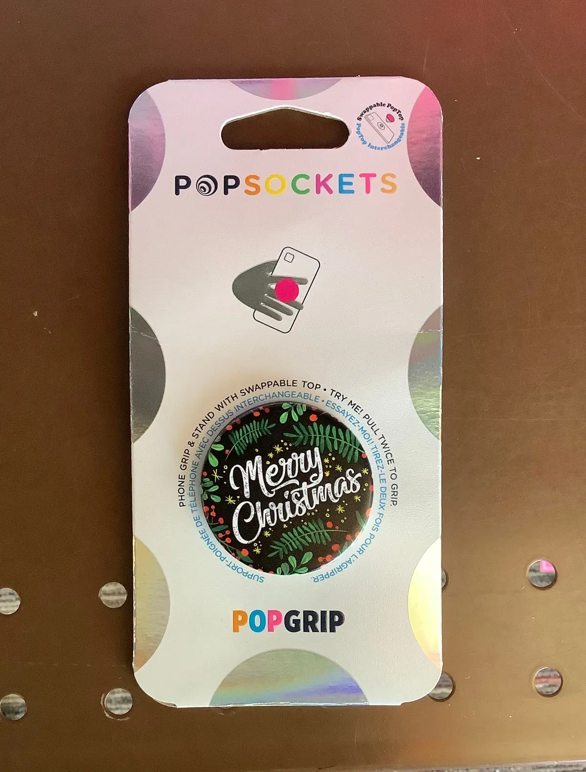 Popsockets Popgrip Cell Phone Grip & Stand - Merry Christmas 1