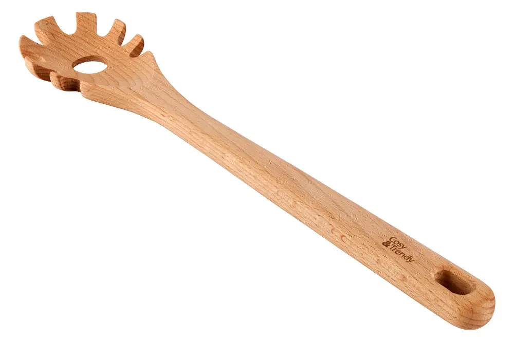 Cosy & Trendy Spaghettilepel - Pastalepel - Delish Eco Hout 33 Cm 1