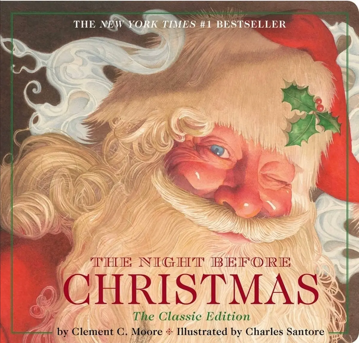 The Night Before Christmas - By Clement Clarke Moore
(Board Book) 1