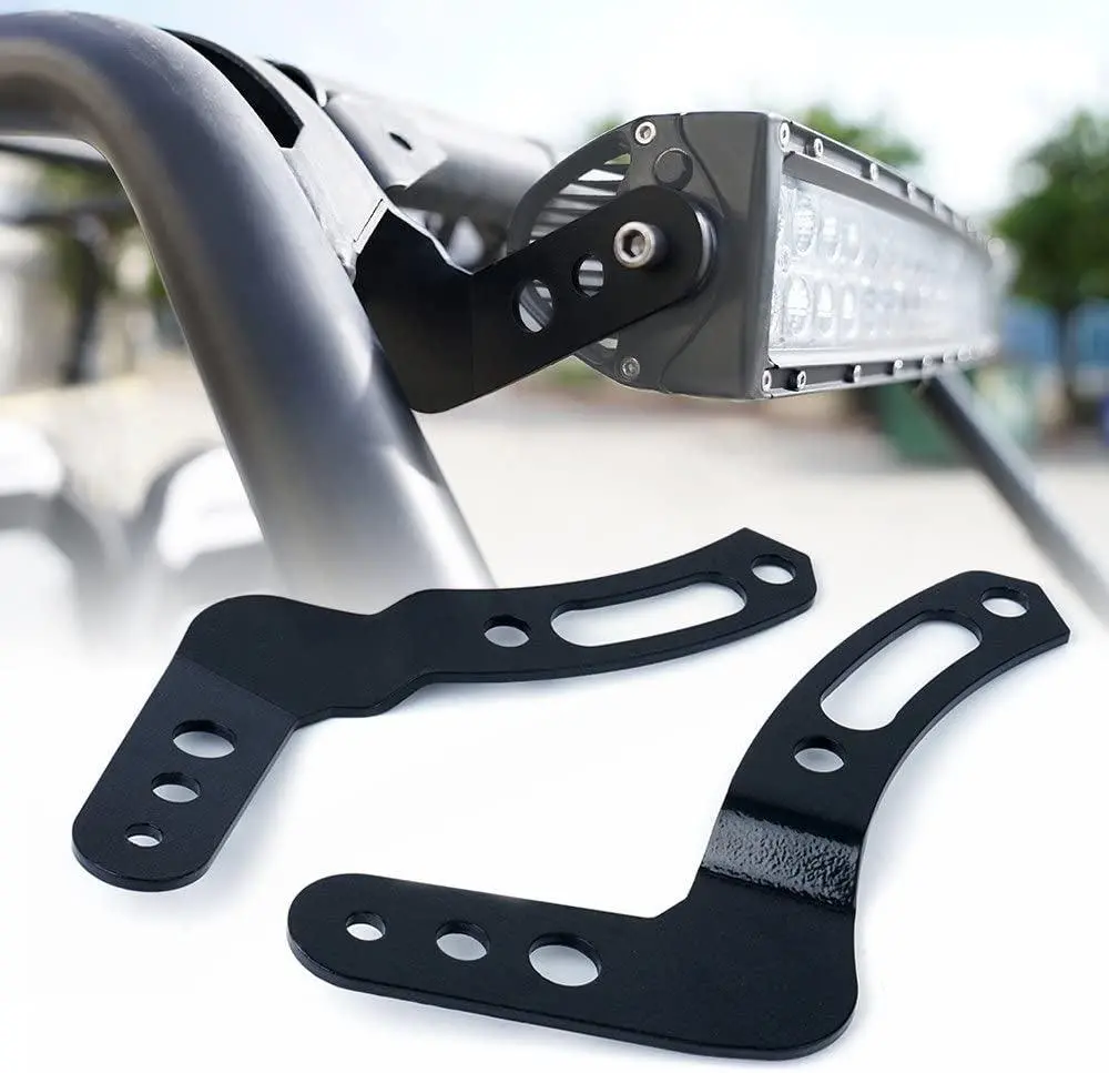30''-32'' Straight/Curved Led Light Bar Mounting Bracket Fit For Utv 2013-2021 Polaris Rzr Xp1000 & 2015-2021 Rzr 900 S900 S1000 Eps Models With Stock Roll Cage Only 1