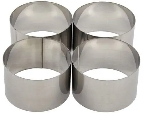 Cosy & Trendy Kookringen Rvs Ø 9 Cm - 4 Stuks 1