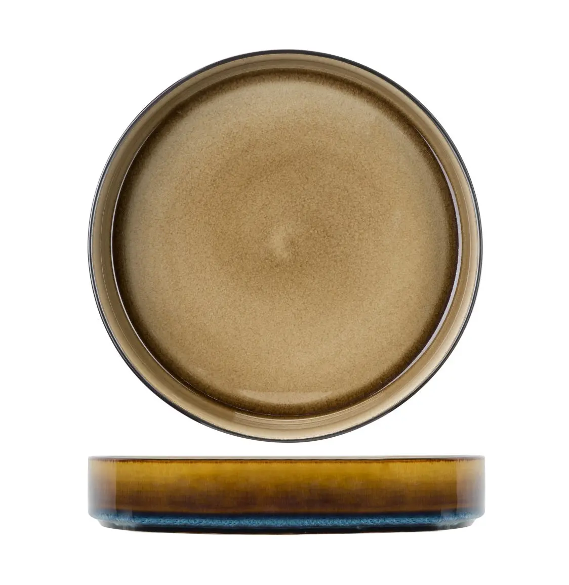 Cosy & Trendy Diepe Borden / Pastaborden - Quintana Amber Ø 23 Cm  / H 4.3 Cm - 4 Stuks 1