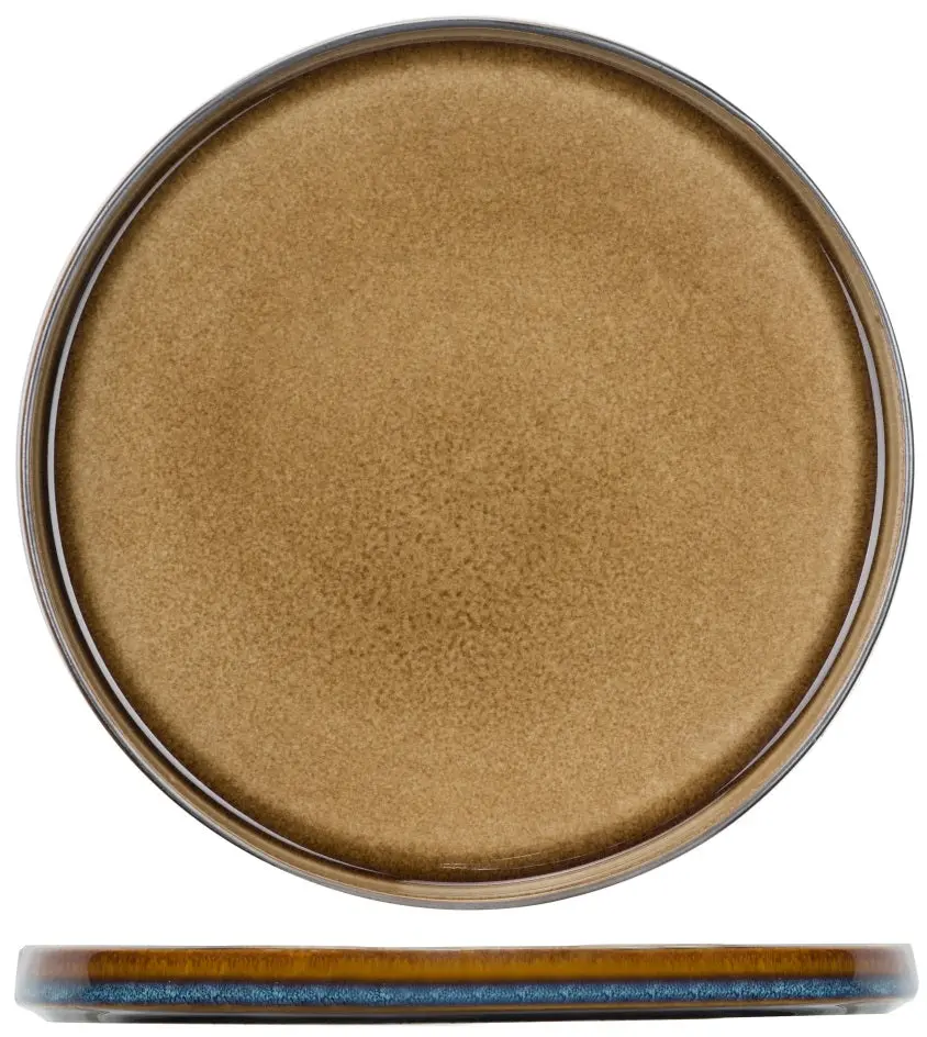 Cosy & Trendy Dinerborden Quintana Amber Ø 28 Cm - 4 Stuks 1