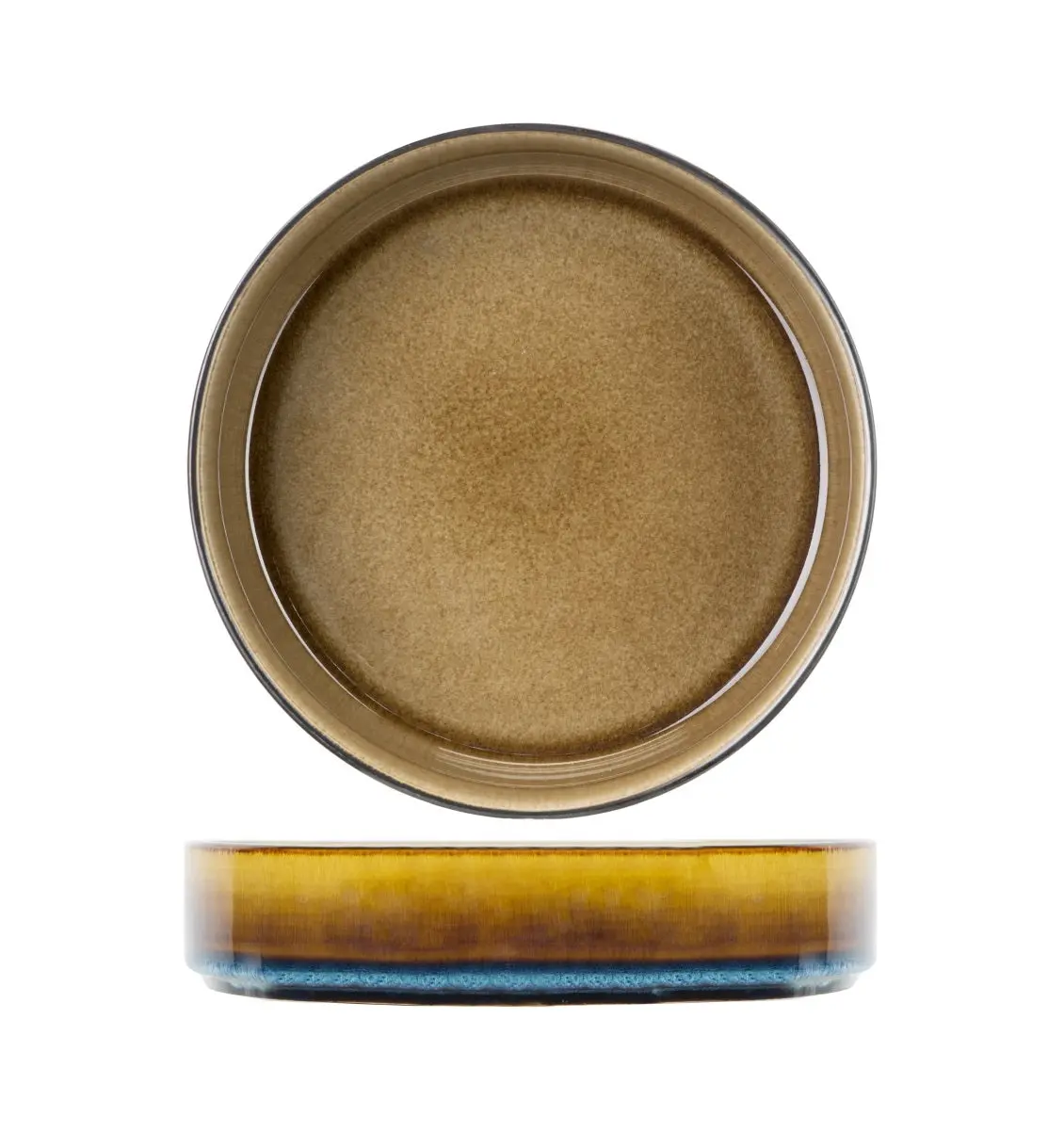Cosy & Trendy Diepe Borden / Pastaborden - Quintana Amber Ø 20 Cm / H 5.2 Cm - 4 Stuks 1