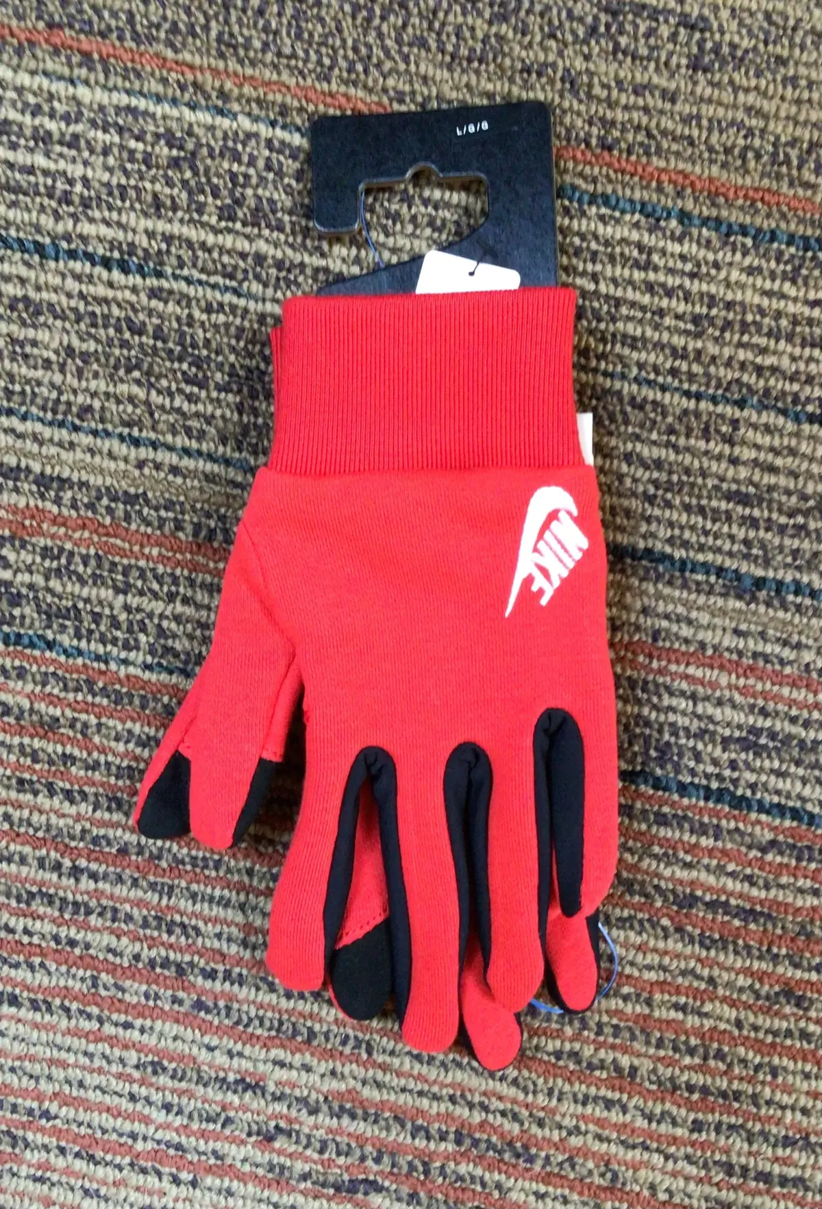 Nike Club Fleece Gloves - Youth Red 1