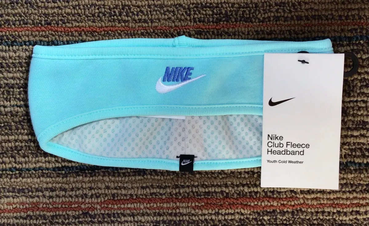 Nike Club Fleece Headband - Youth Light Blue 1