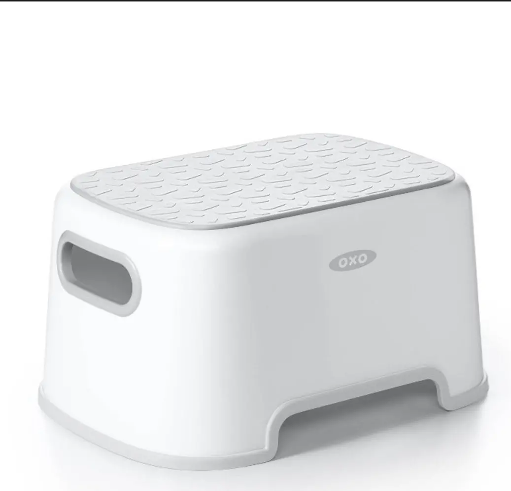 Oxo Toilet Step Stool - Gray 1