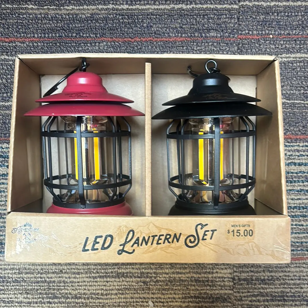 Led Lantern Set 1