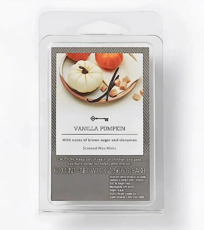 Vanilla Pumpkin Wax Melts 1