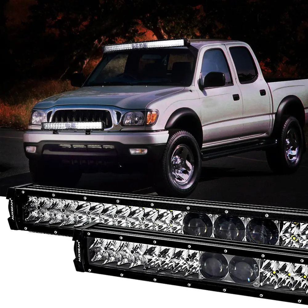 12"/22"/32"/42"/52" 5D-Pro Series Led Light Bar With 5D Projectors For 2004 Toyota Tacoma 1