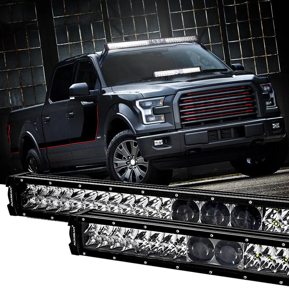 New 12"/22"/32"/42"/52" 5D-Pro Series Light Bars With Dt Wiring Harness Kit For 2016 Ford F150 1