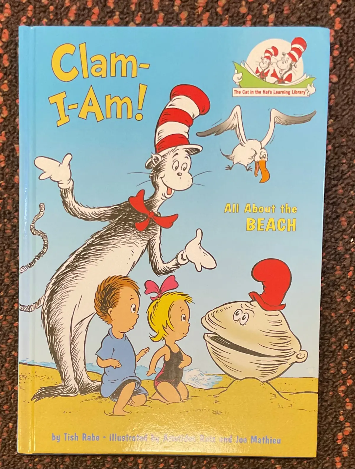 Clam-I-Am! All About The Beach - (Cat In The Hat's Learning Library) By Tish Rabe (Hardcover) 1