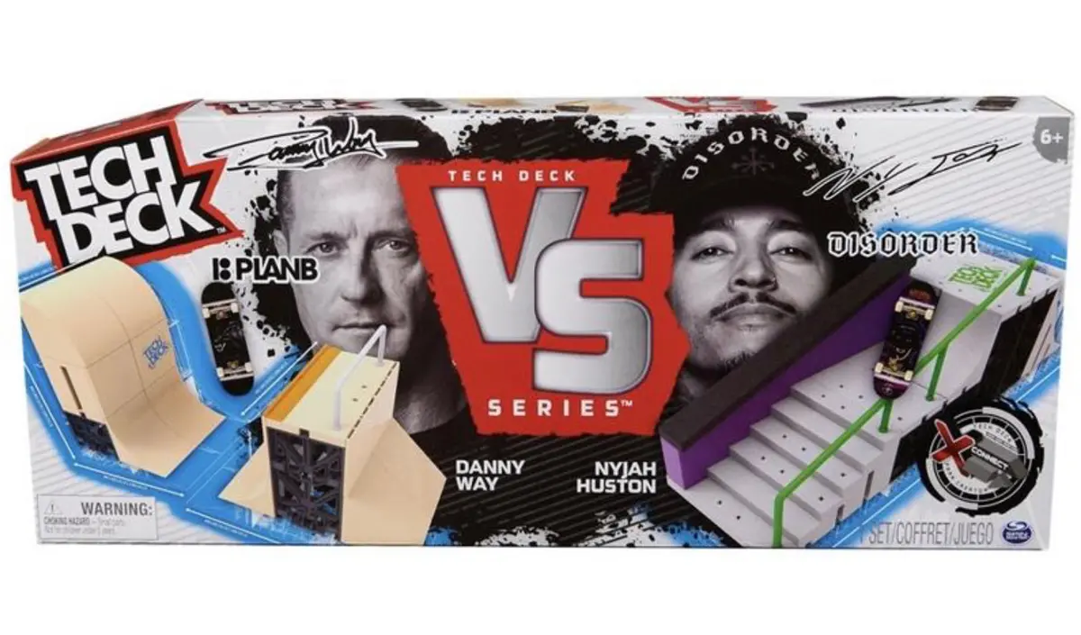 Tech Deck Danny Way & Nyah Huston Vs Series X- Connect Playset 1