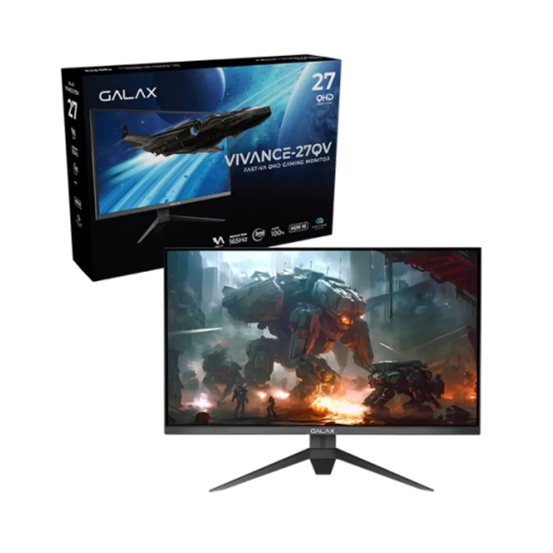 Galax Vi-27Qv 27 2K (2560X1440) 165Hz 1Ms Fast Va Flat 1
