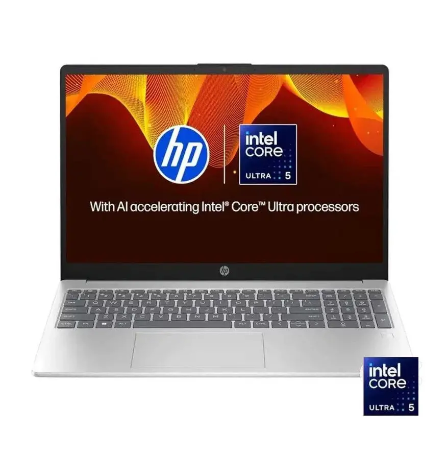 Hp 15-Fd0154wm, Ultra 5-125H, Ram 8Gb, Ssd 512Gb, Intel Graphics, 15.6" Fhd, Touchscreen Silver 1