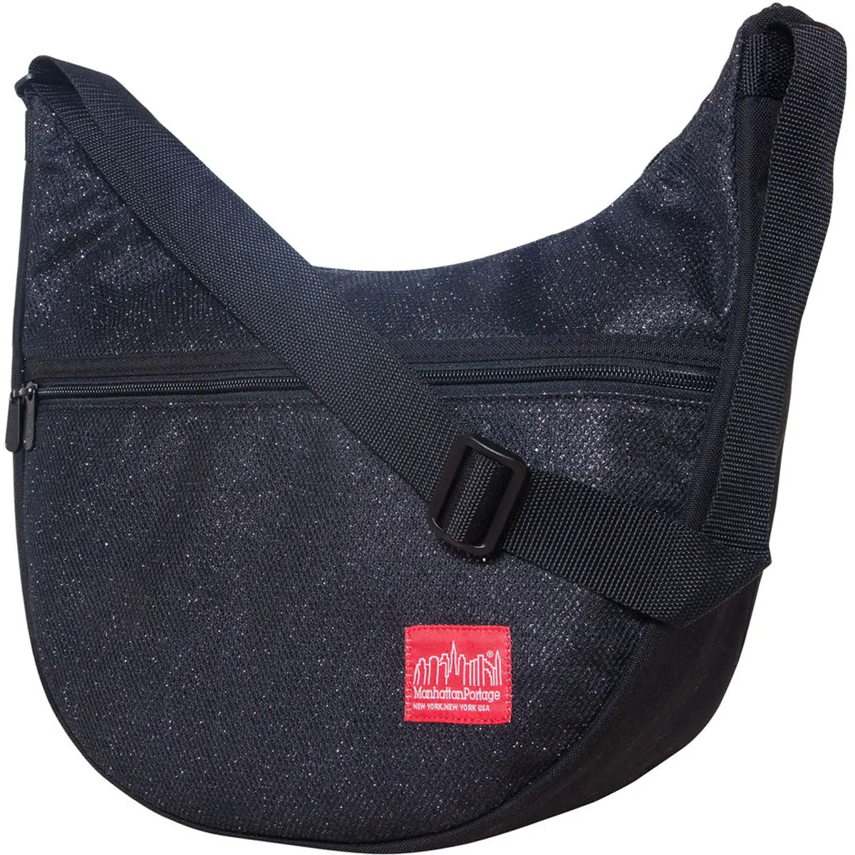 Manhattan Portage Midnight Nolita Shoulder Bag Black 1