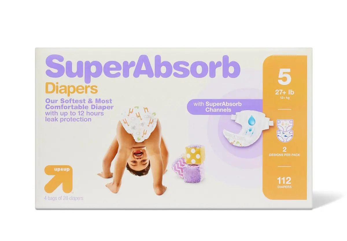 Disposable Diapers Giant Pack - Size 5 - 112Ct 1