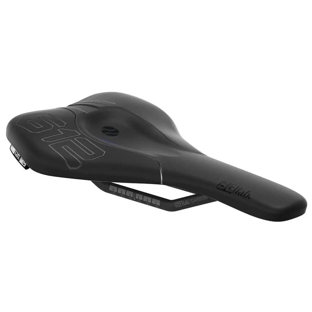 Sqlab 612 Ergowave® Active Road Cycling Saddle Carbon Rail 1