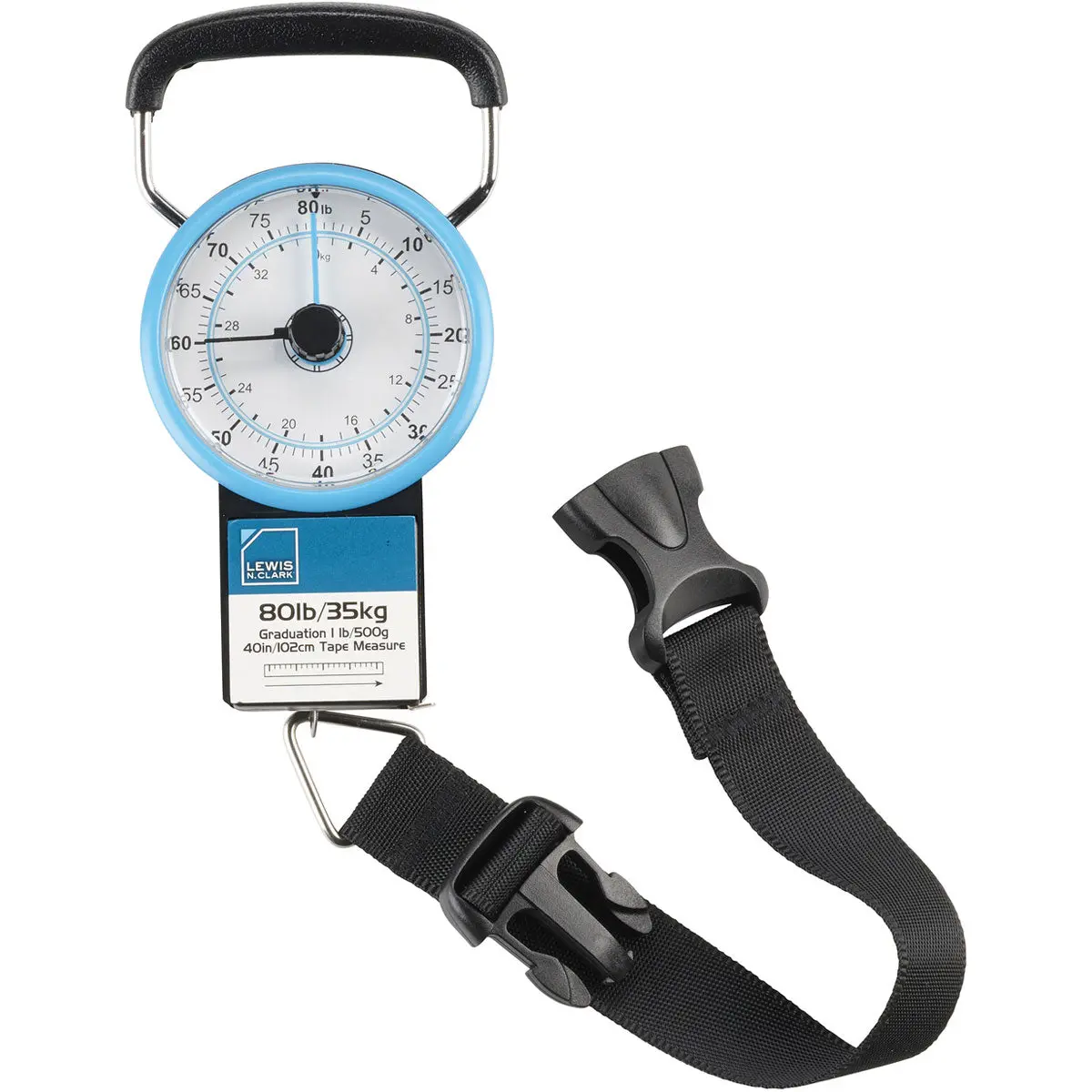 Lewis N Clark Luggage Scale With Weight Marker 1
