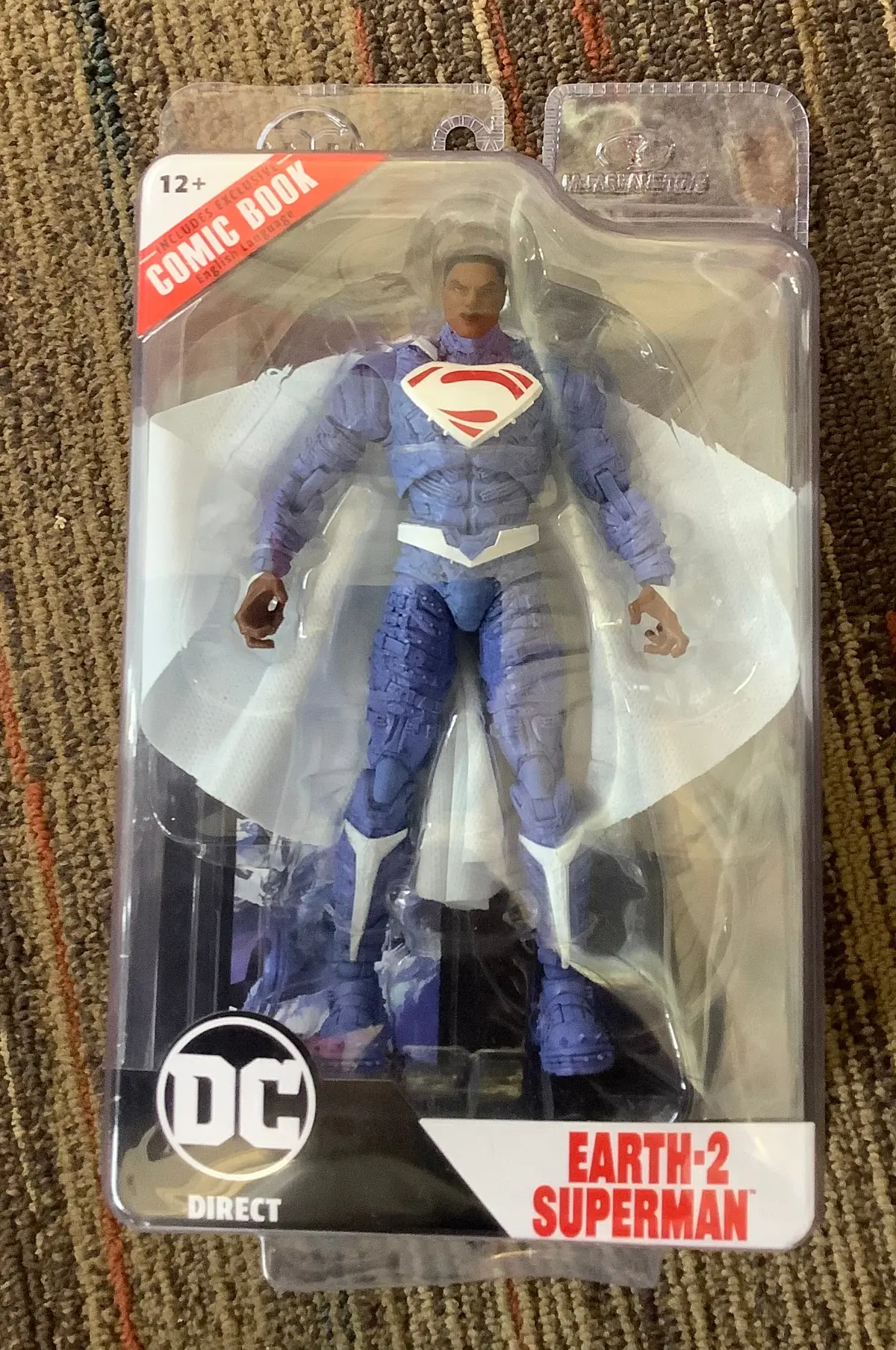 Mcfarlane Toys Dc Superman: Ghosts Of Krypton Earth-2
Superman Page Punchers With 7" Action Figure 1
