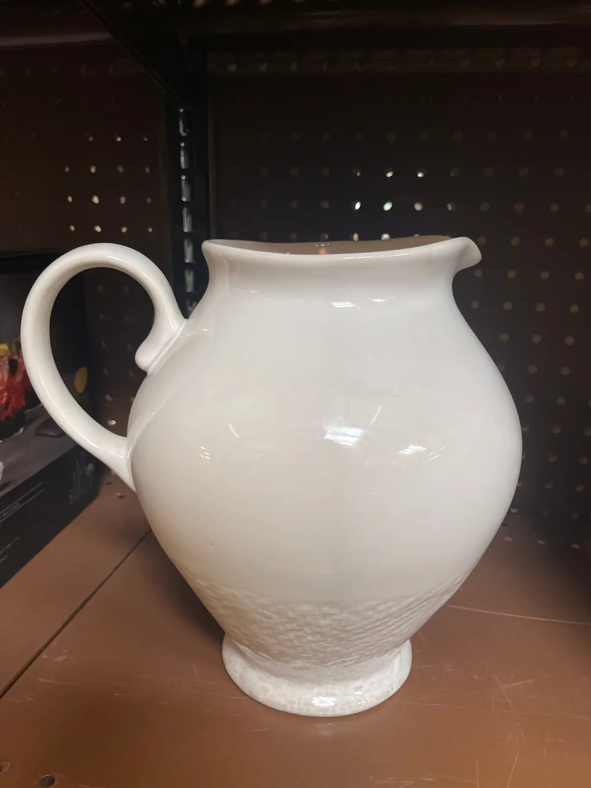 3555Ml Stoneware Beverage Server Cream 1