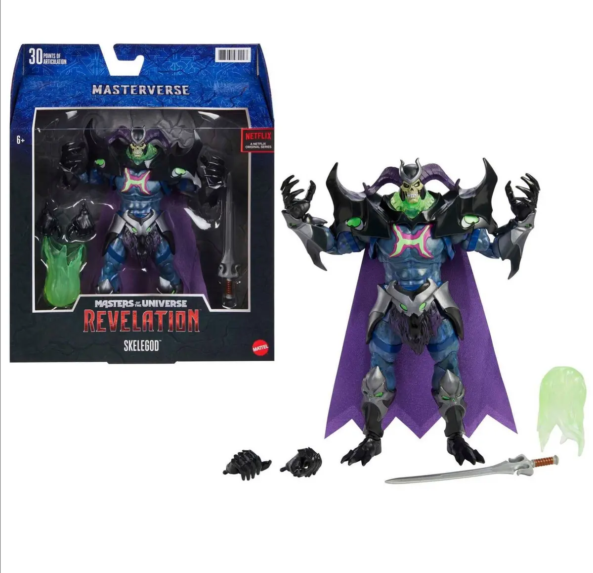 Masters Of The Universe Masterverse Oversize Skeletor
Action Figure 1