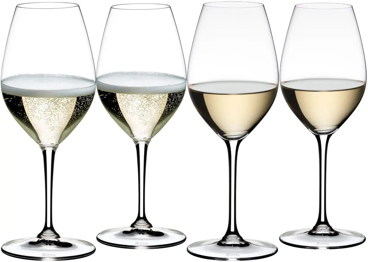 Riedel Champagne Glazen / Witte Wijnglazen Wine Friendly - 440 Ml - 4 Stuks 1
