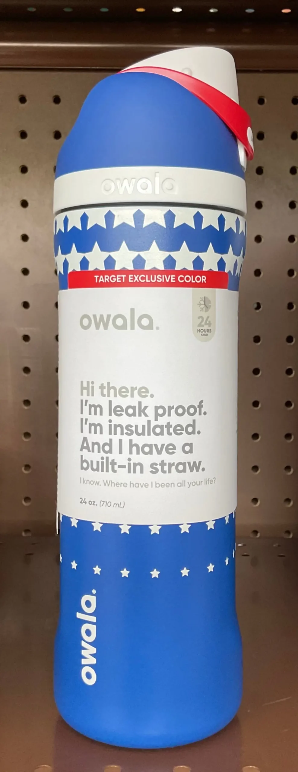 Owala Star-Spangled - Summer
24Oz Stainless Steel Freesip
Water Bottle 1