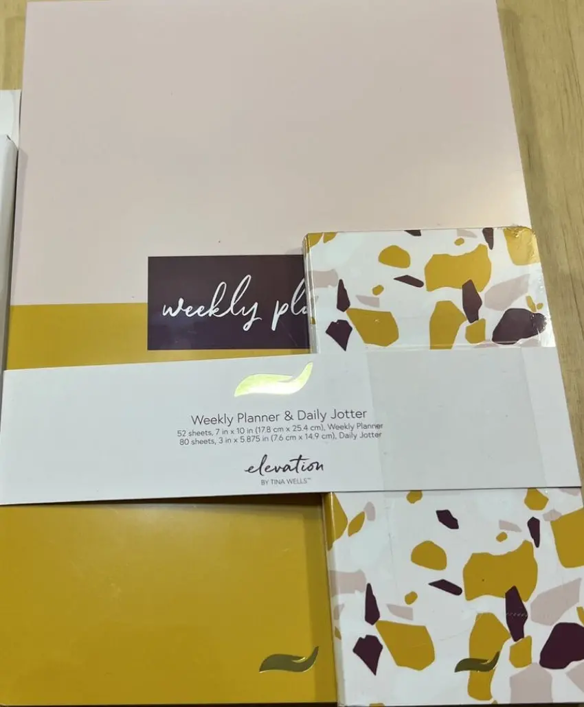 Weekly Planner And Daily Jotter 1