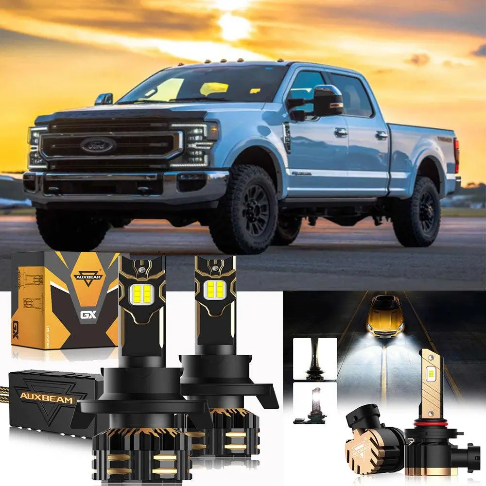 For 2005-2010 Ford F-250 Super Duty H13 Led Headlight Bulbs 1
