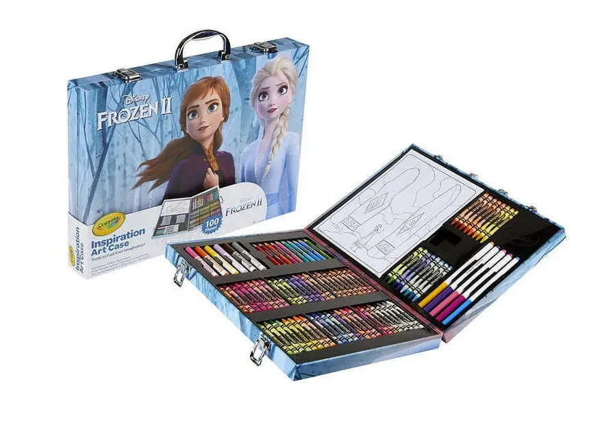 Frozen 2 Inspiration Art Case Coloring Set, 100 Pieces 1