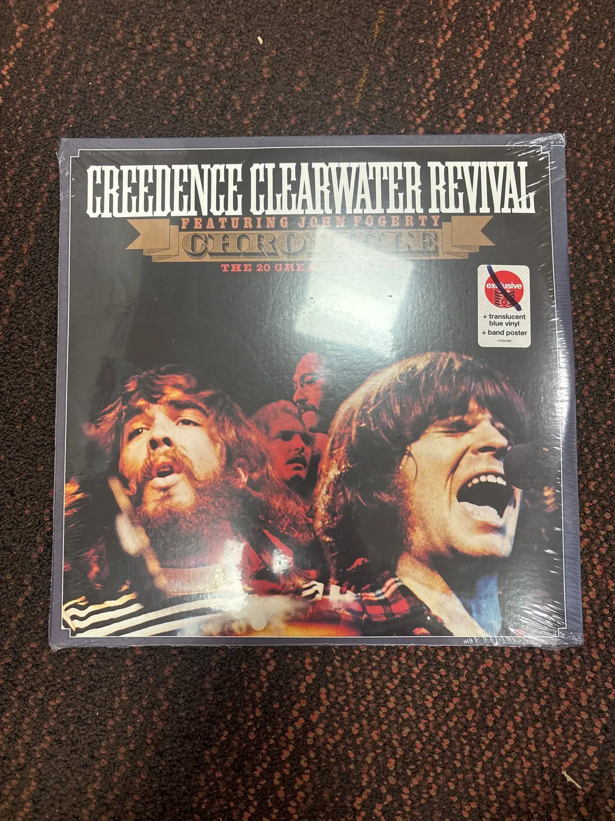 Creedence Clearwater Revival - Chronicle The 20 Greatest Hits (Blue Vinyl) Sealed 1