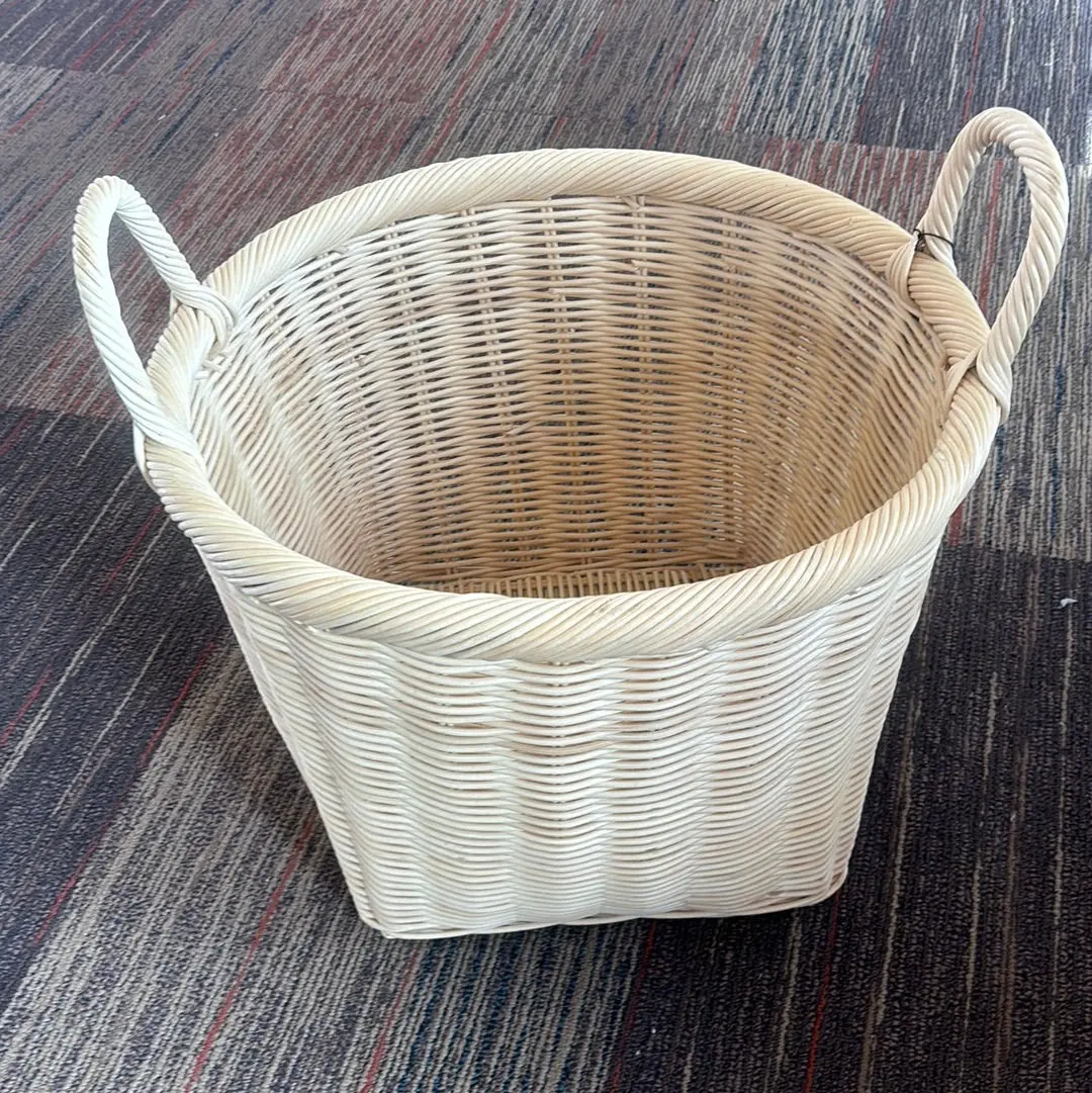 Handcrafted Rattan Basket 1