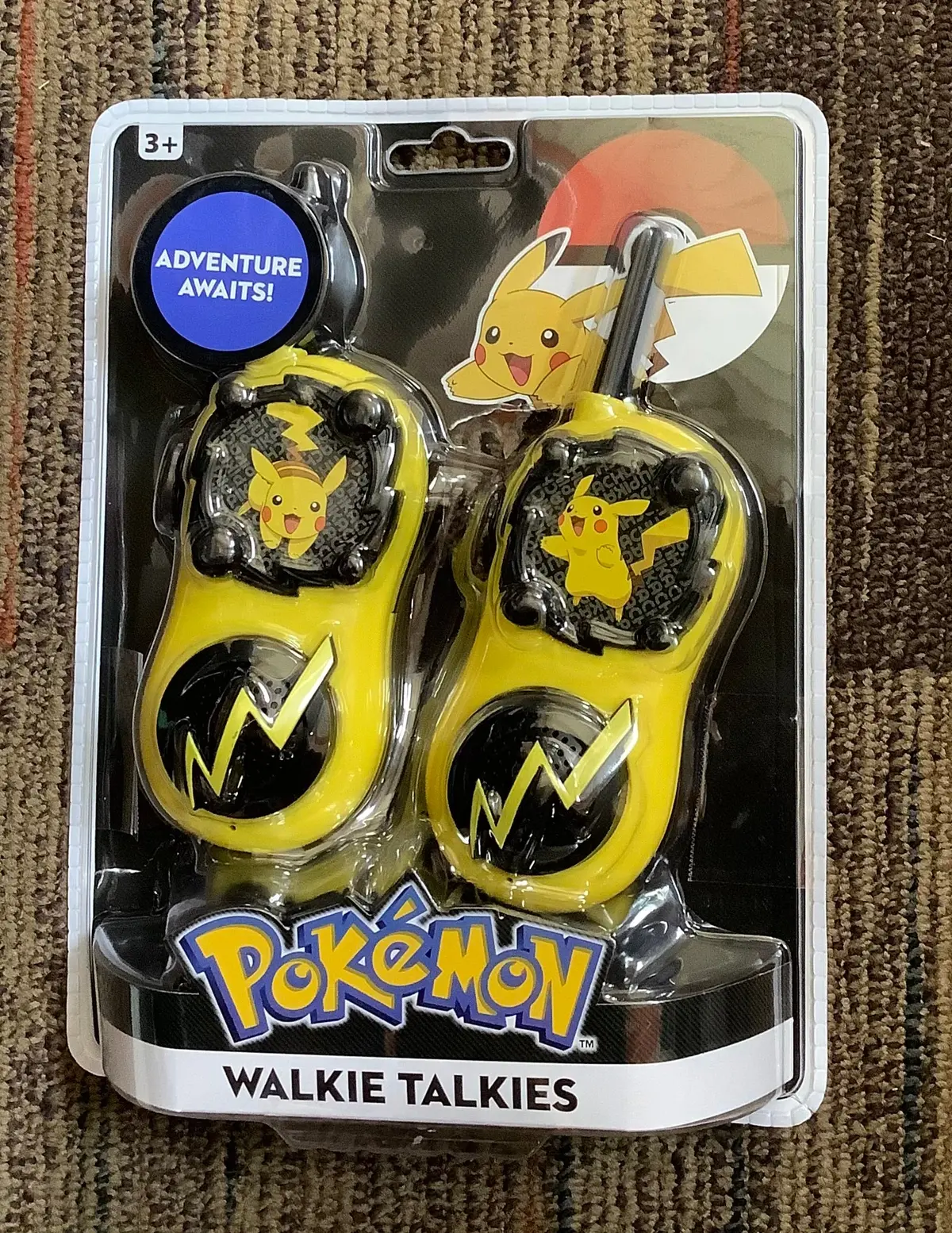 Pokemon Pikachu Walkie Talkies-Long Range 2-Way Radios 1
