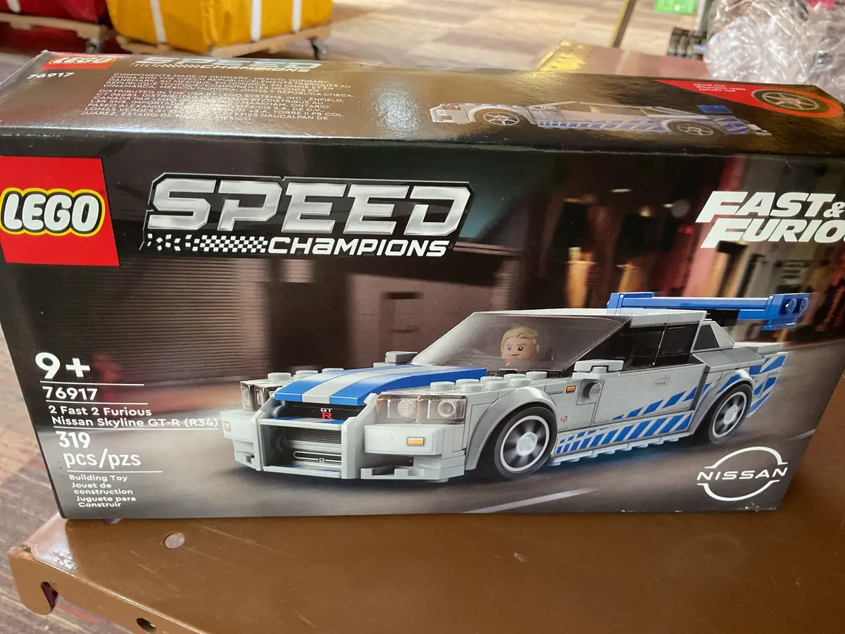 Lego Speed Champions 2 Fast 2 Furious Nissan Skyline Gt-R (R34) 1
