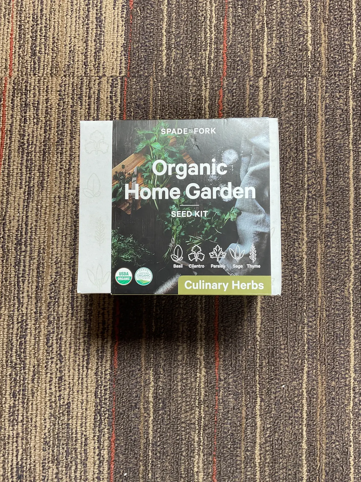 Spade To Fork Organic Culinary Herbs Kit 1