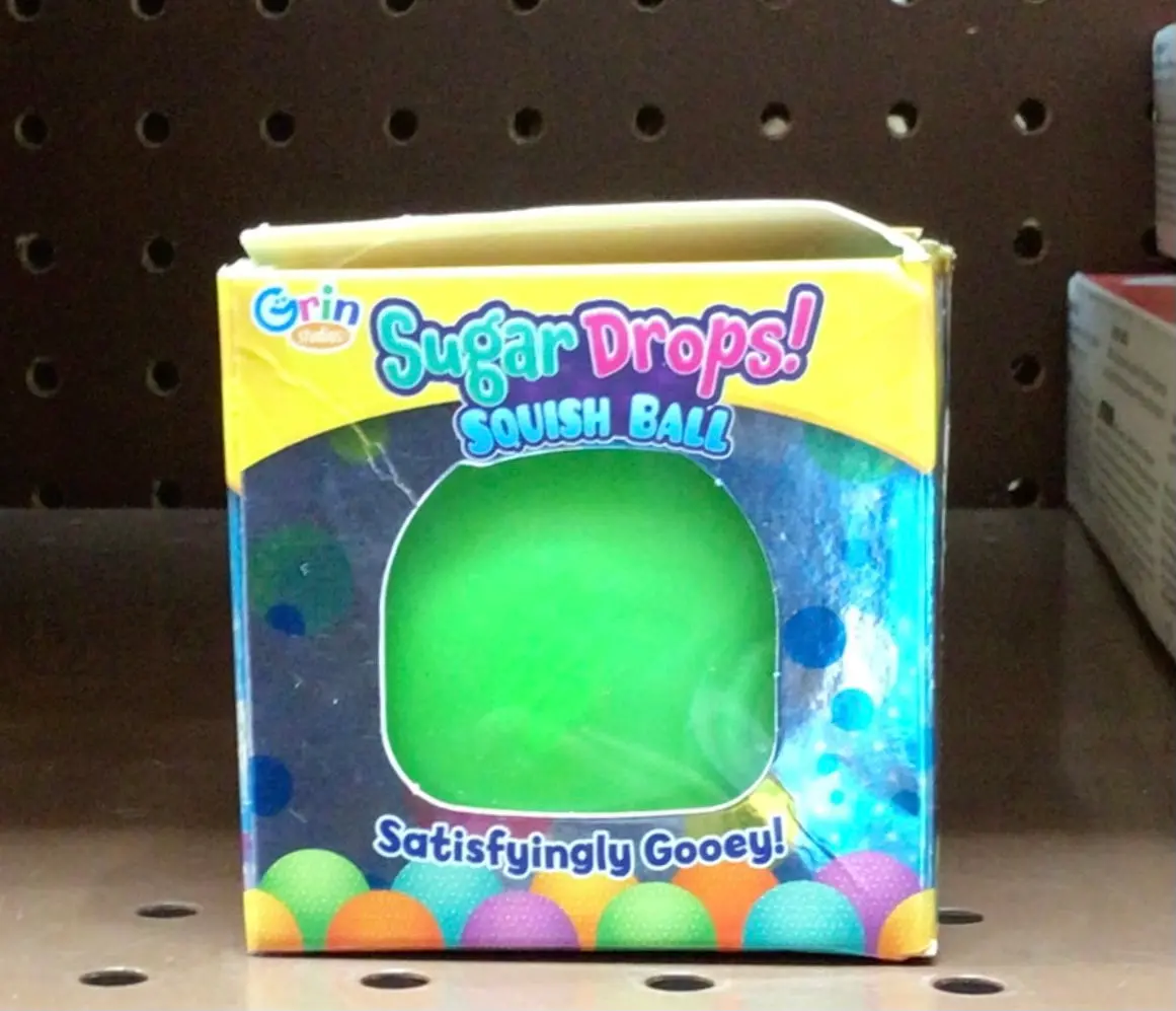 Sugar Drops Squish Ball - Green 1
