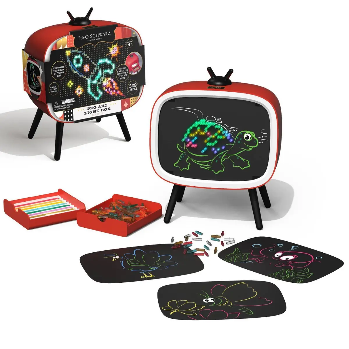 Fao Schwarz Peg Art Light Box 1