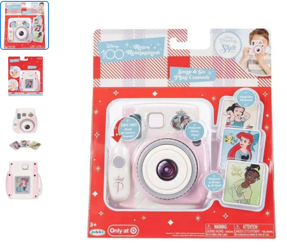Disney Princess Retro Reimagined Snap & Go Play Camera 1