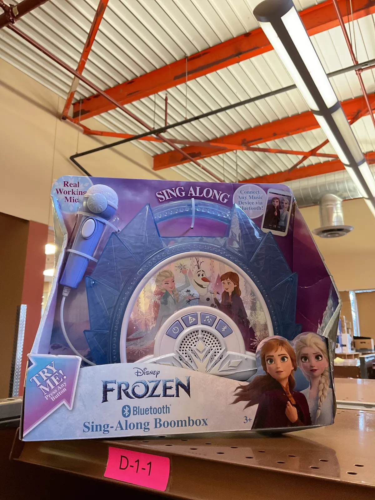 Disney Frozen 2 Sing Along Boombox- Bluetooth 1