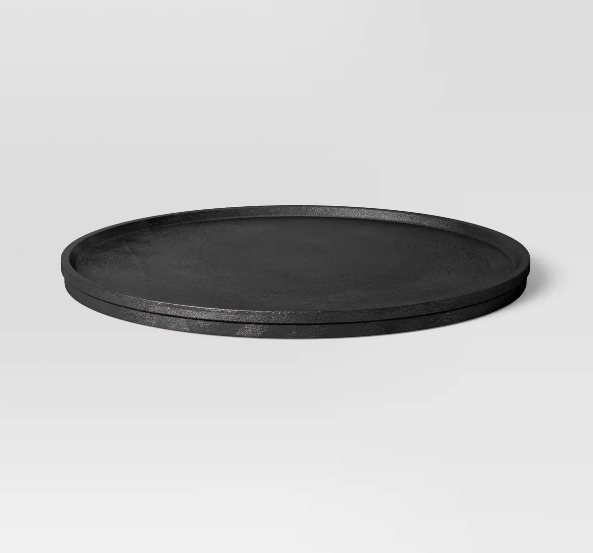 Cast Metal Round Tray 1