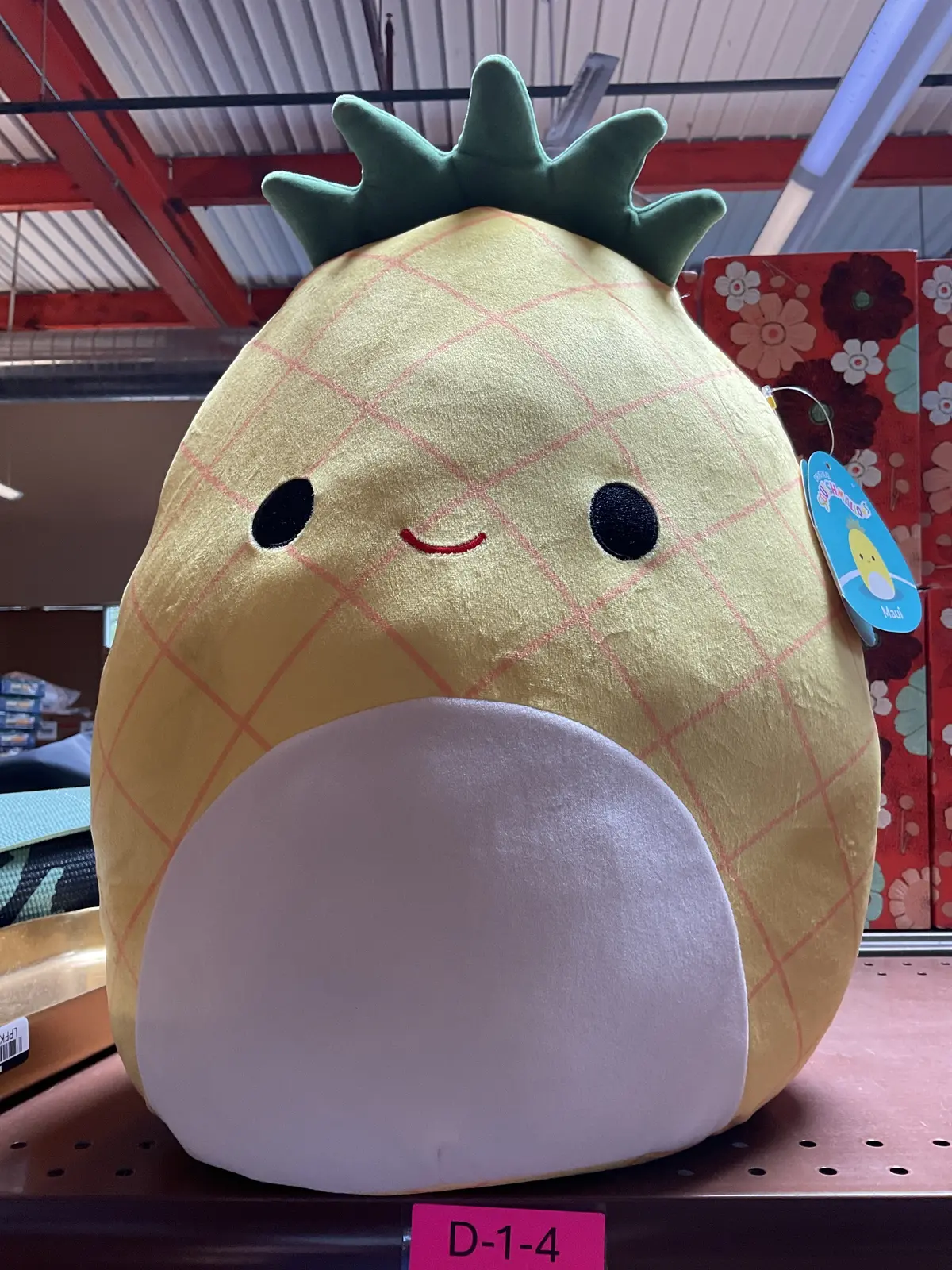 Squishmallows 14" Large Maui Yellow Pineapple Plush 1