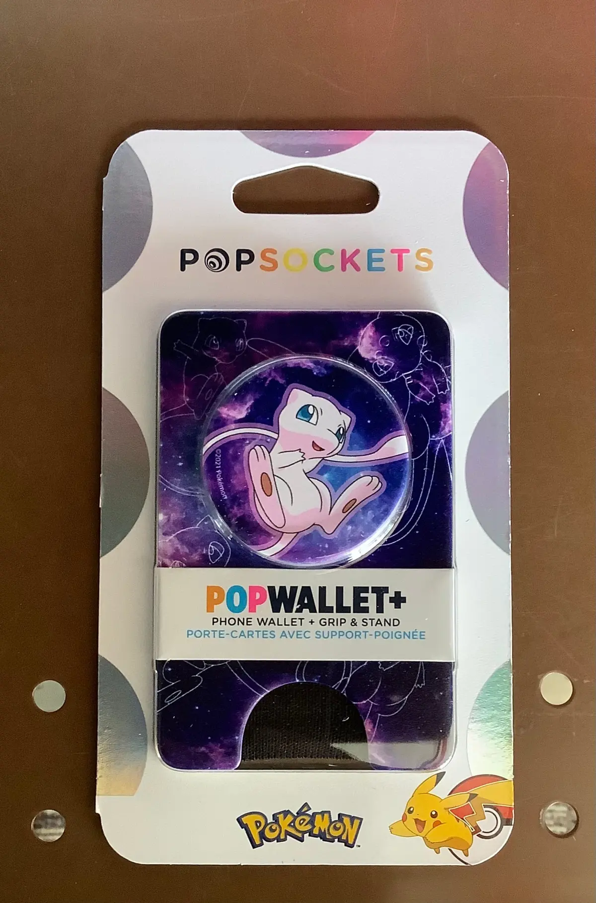 Pokémon Pop Wallet - Mew Pattern 1