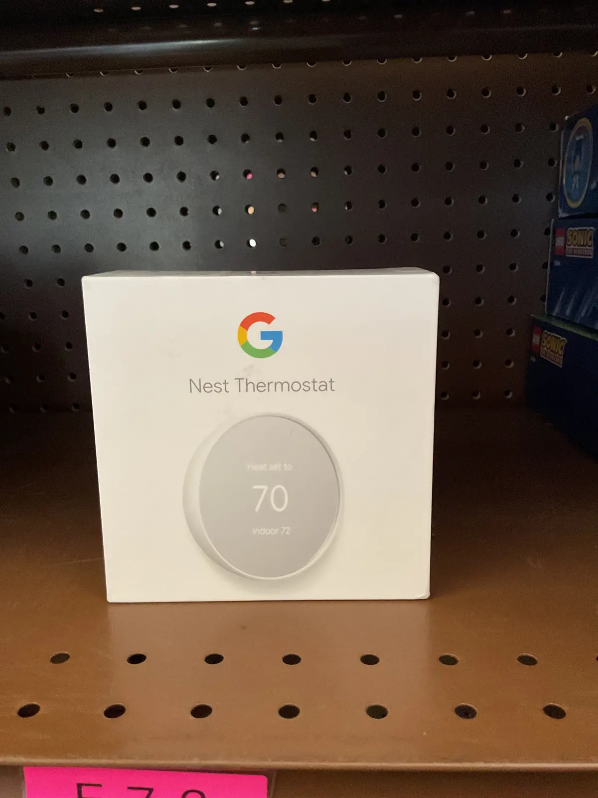 Google Nest Thermostat Cotton Snow: Energy Star Certified, Wi-Fi Enabled, Smartphone App Control, Backlit Display 1