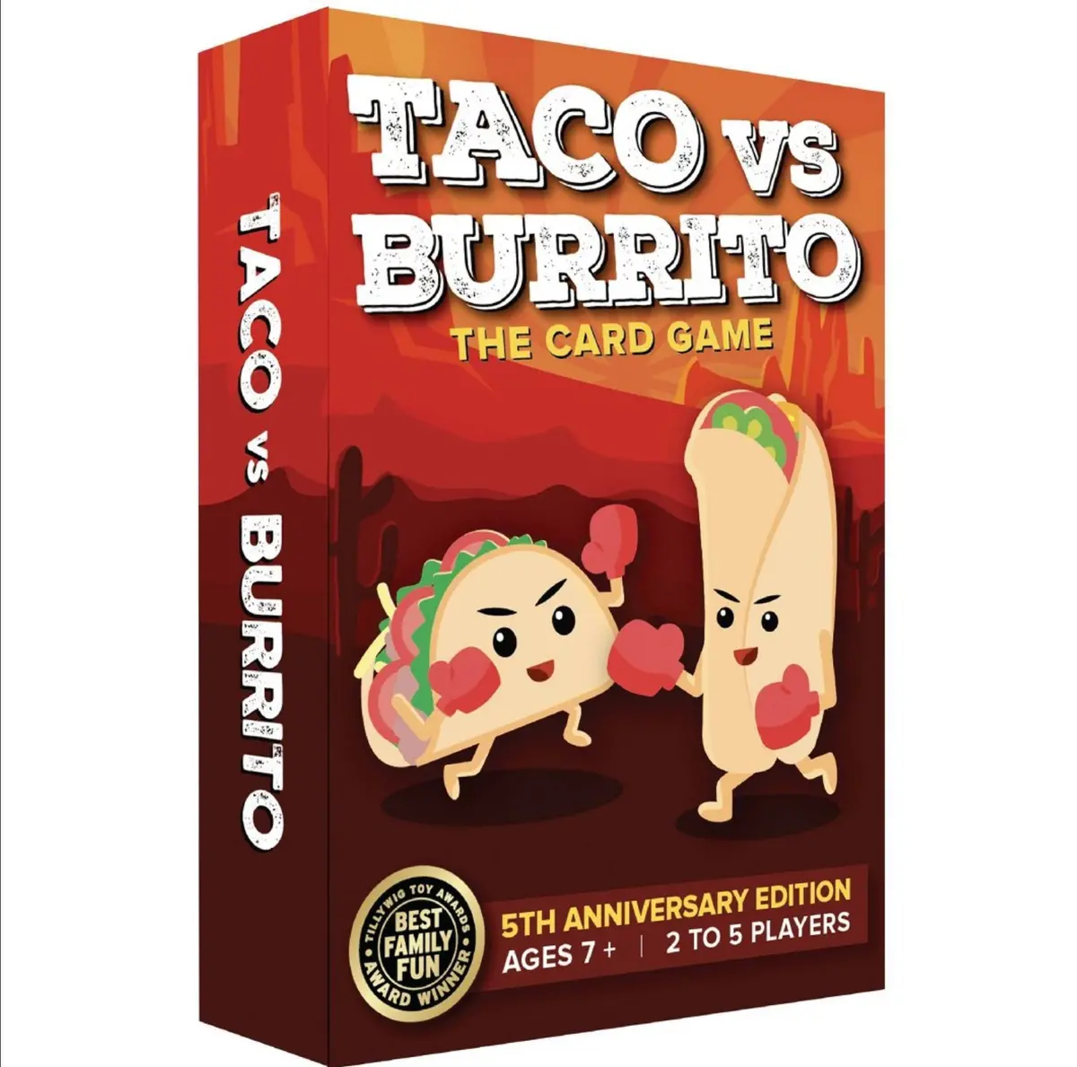 Taco Vs Burrito 5Th Anniversary Edition Card Game 1