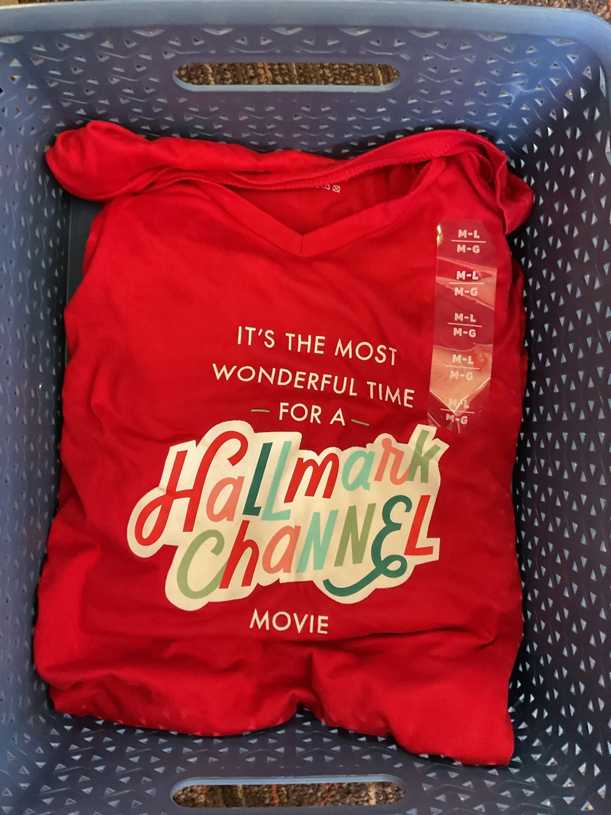 National Brand Christmas Lounge Shirt-M/L 1