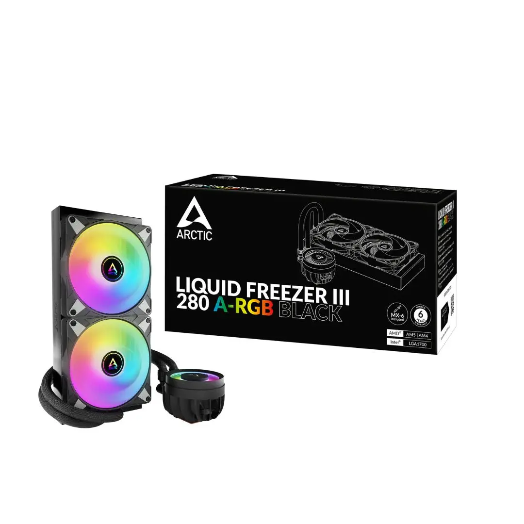 Arctic Liquid Freezer Iii 280 A-Rgb - Black 1
